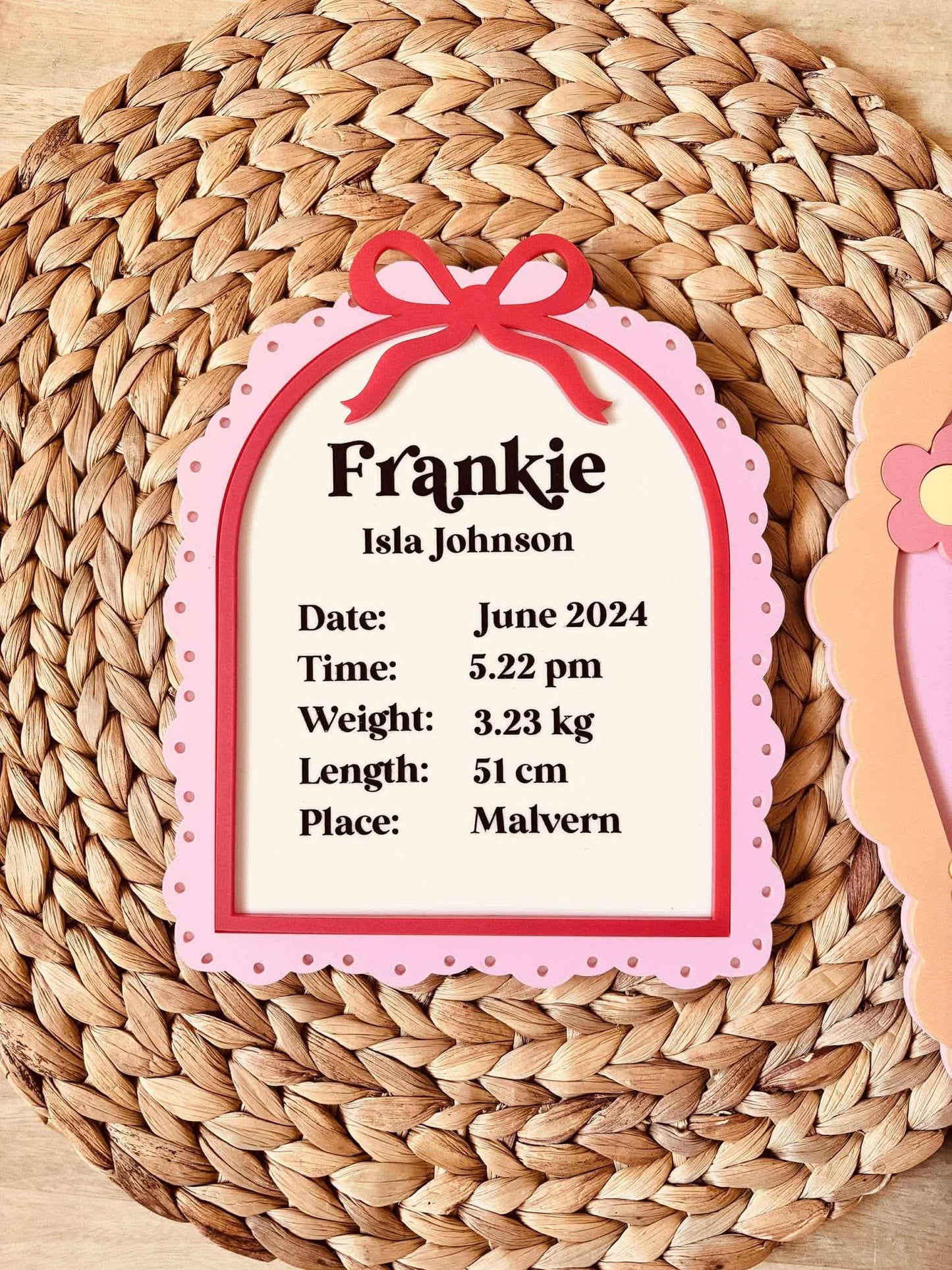 Baby Welcome Board