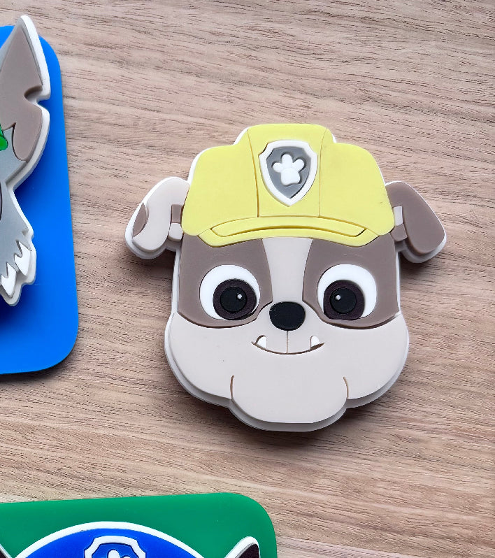 Rubble Paw Patrol Charm