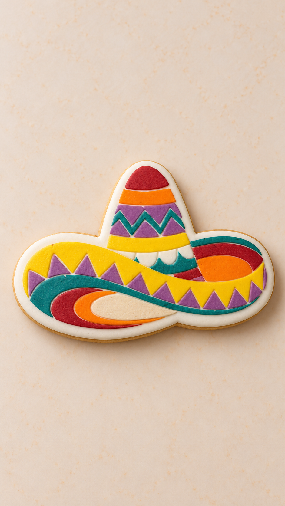 Fiesta Sombrero Cookie Stamp & Cutter