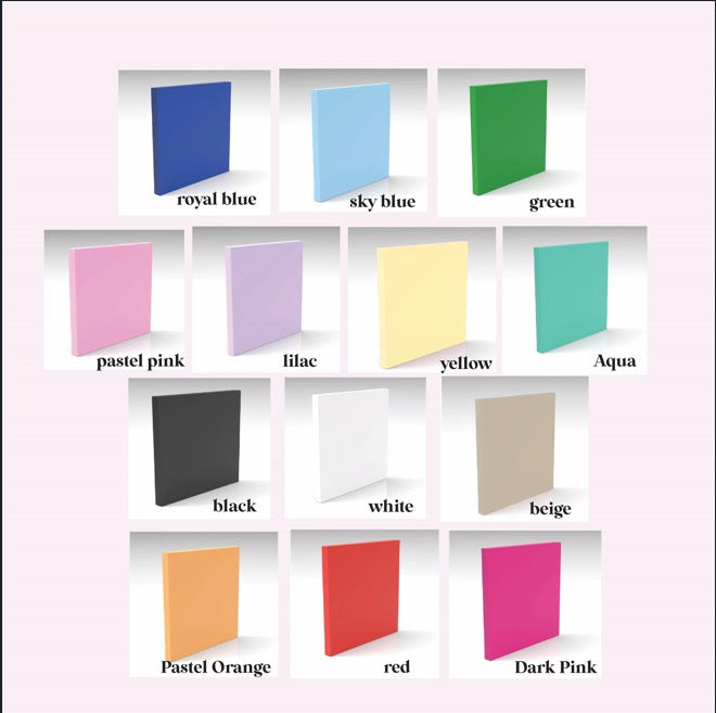 Name Bow Wavy Rectangle Board