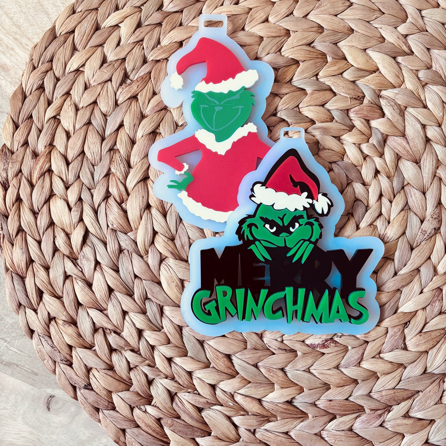 Christmas Grinch Ornament
