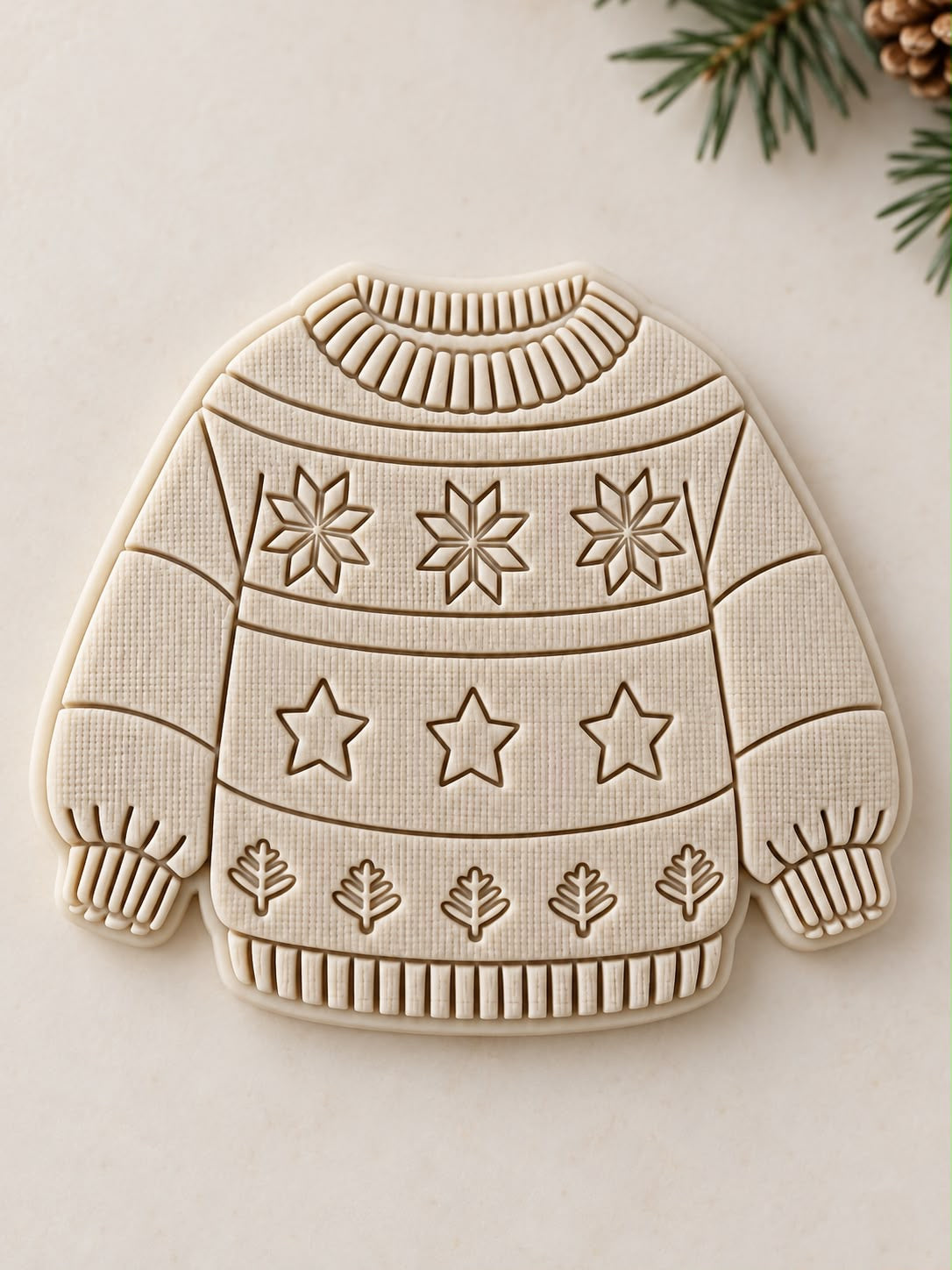 Le Monde de Mely | Classic Christmas – Christmas Sweater Cookie Stamp