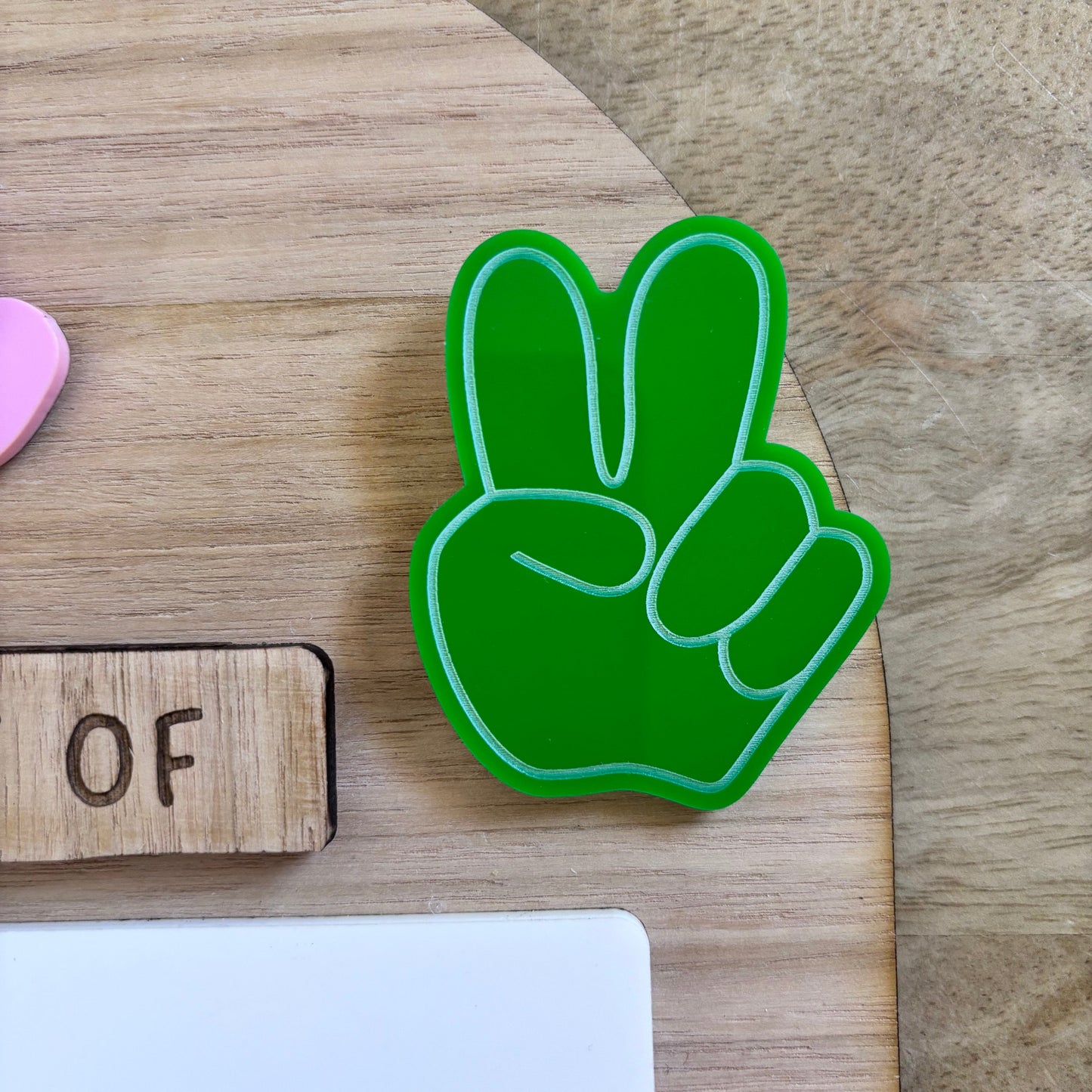 Cool Hand Sign Charm