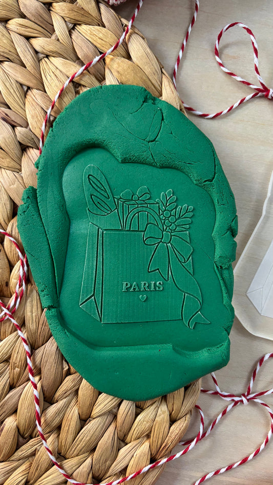 Le Monde de Mely | Christmas in Paris – Parisian Handbag Cookie Stamp