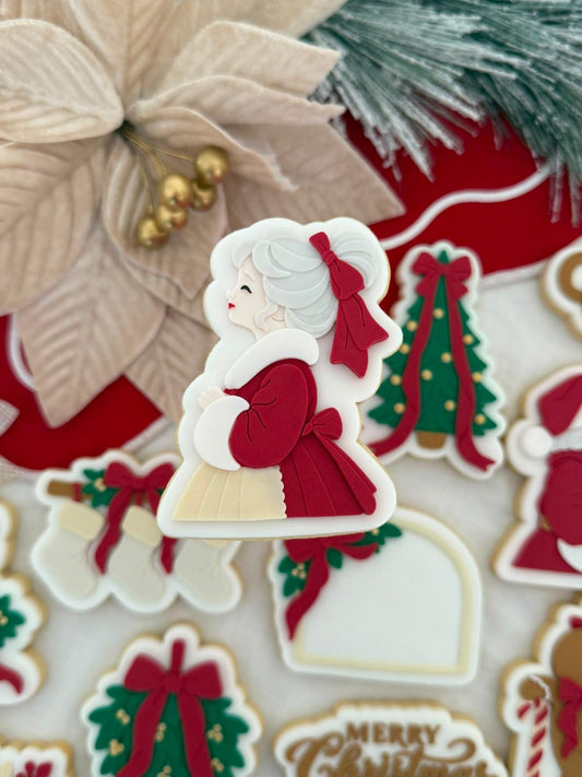 Le Monde de Mely | Classy Christmas – Mrs Claus Cookie Stamp & Cutter