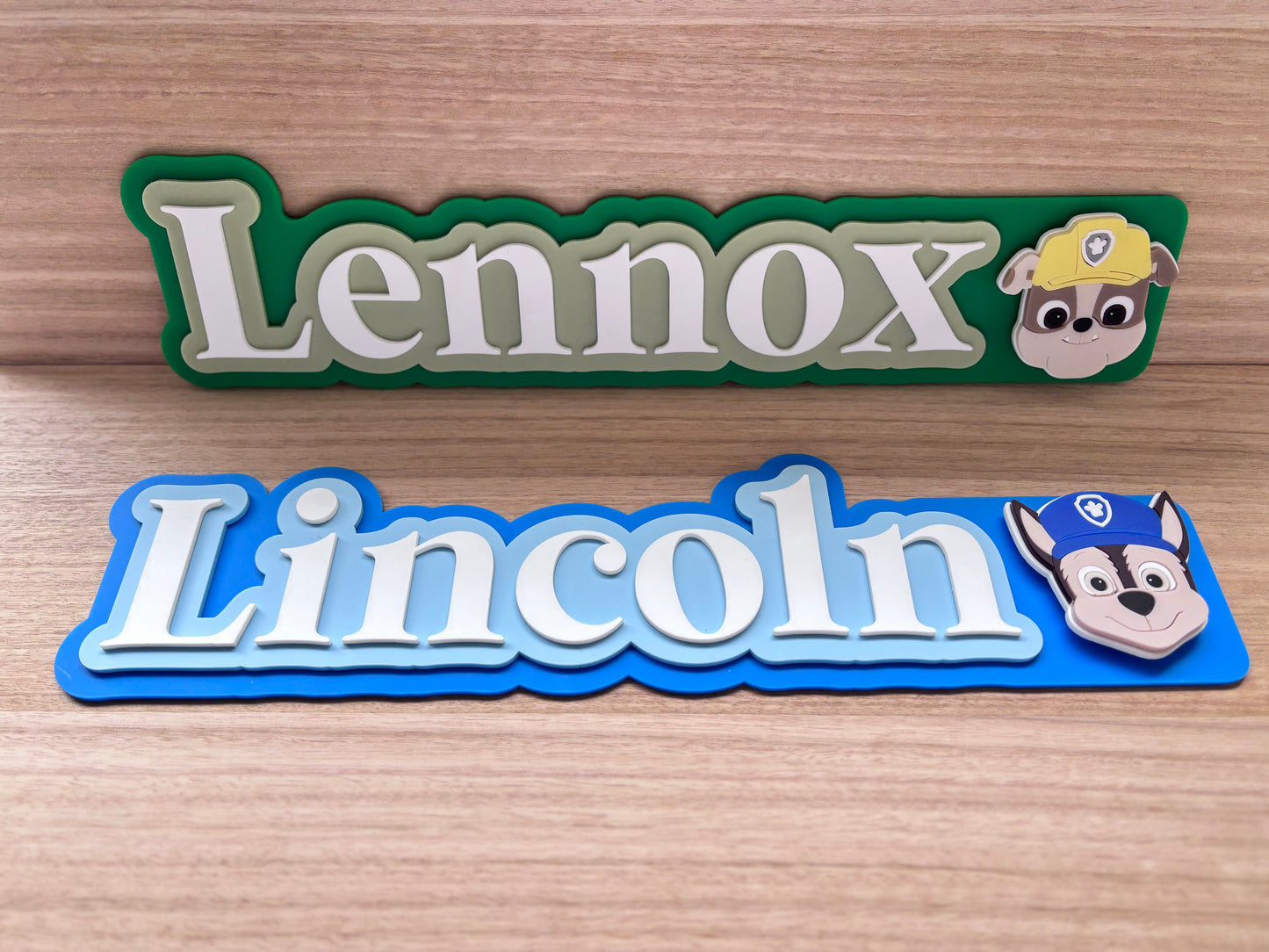 3 Layer Interchangeble Name Sign