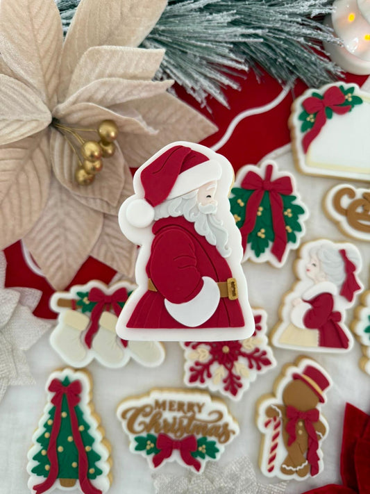 Le Monde de Mely | Classy Christmas – Santa Claus Cookie Stamp & Cutter