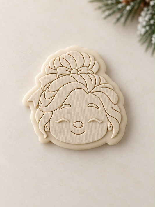 Le Monde de Mely | Classic Christmas – Mrs Claus Face Cookie Stamp