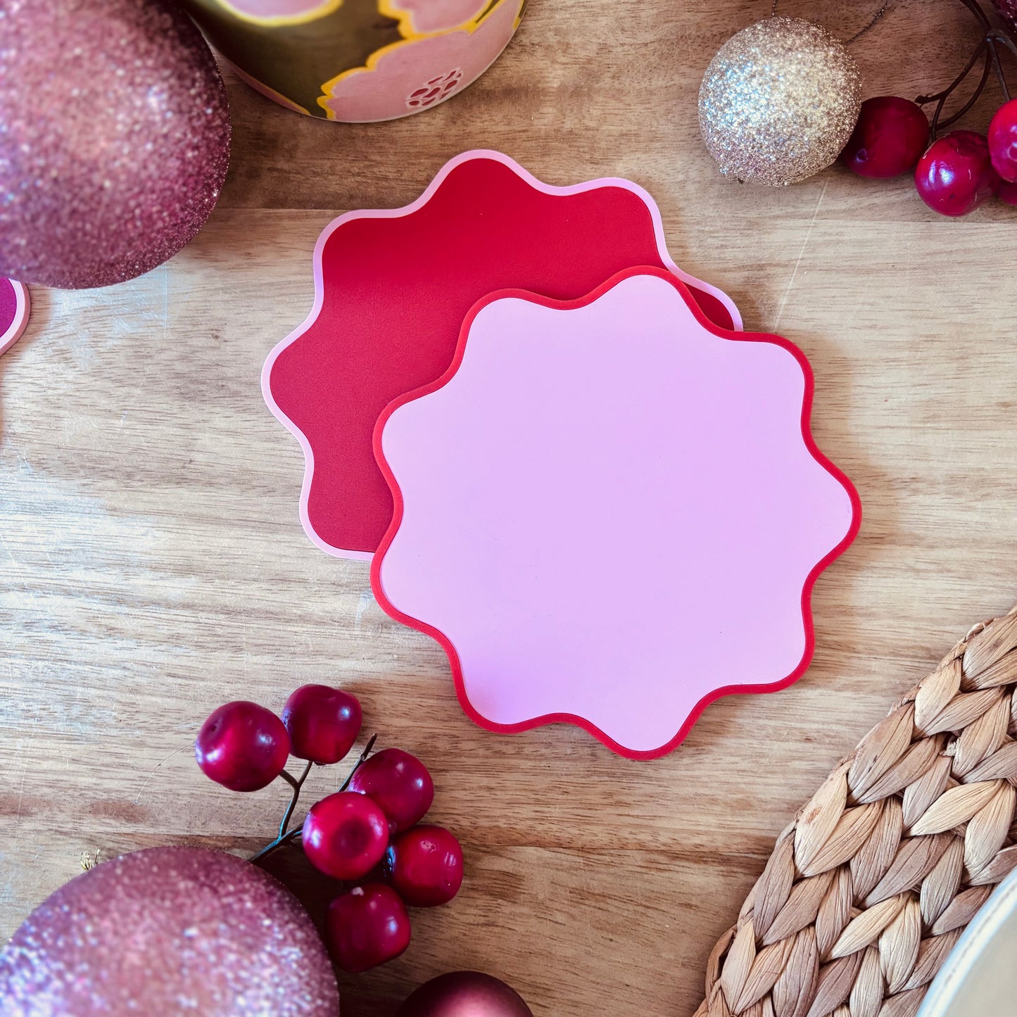 Wavy border Coasters