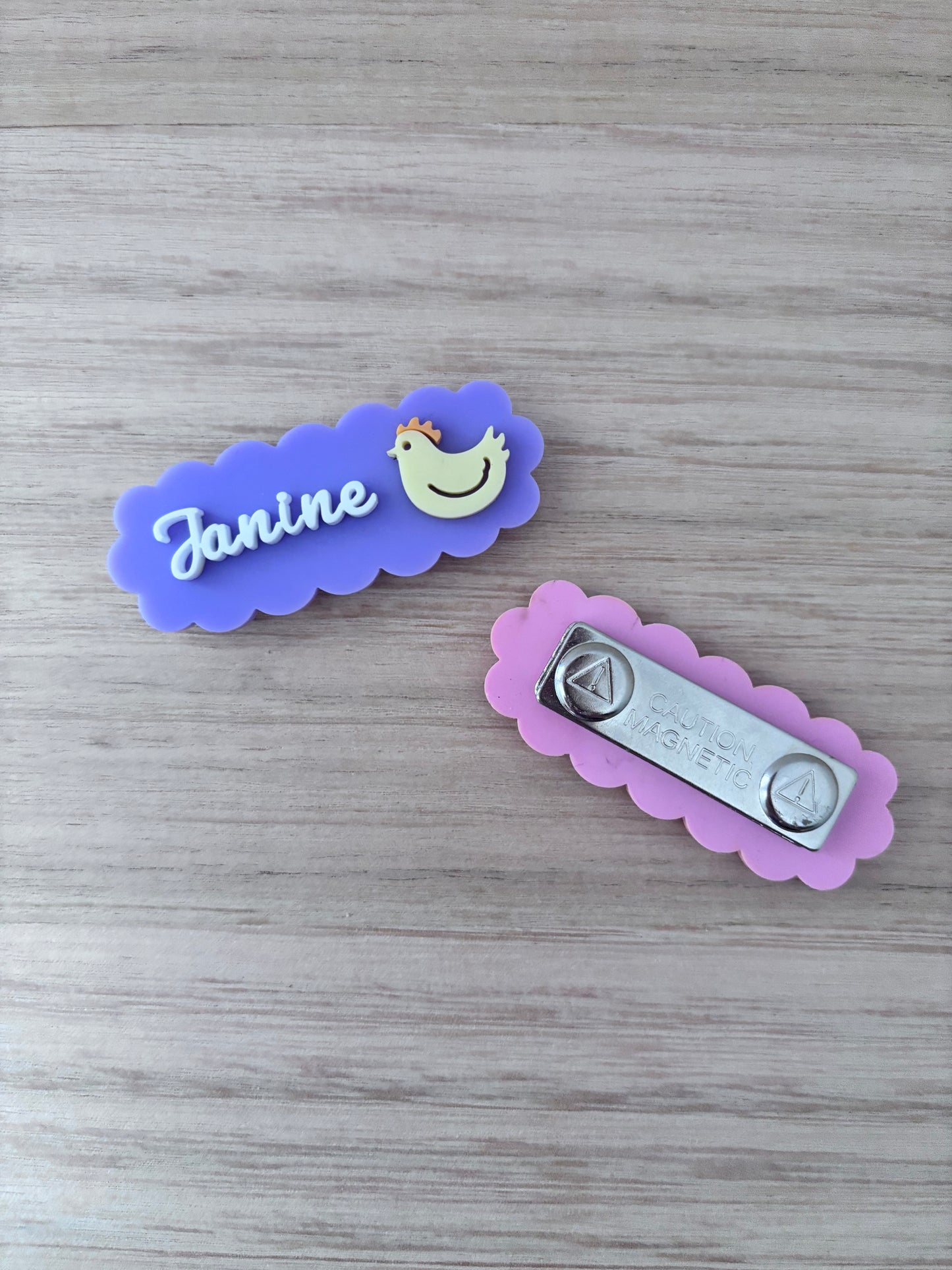 Name and Picture Badges