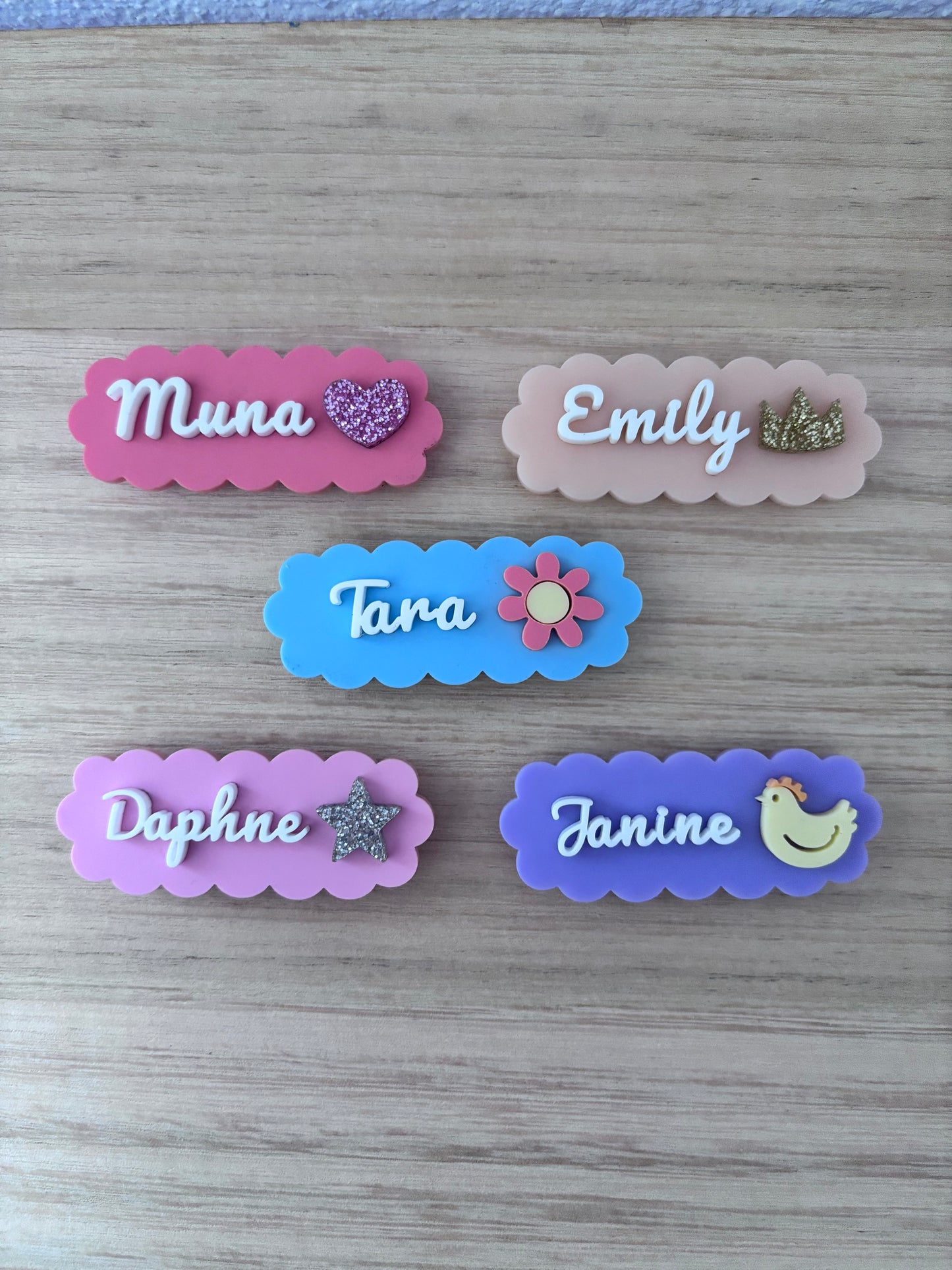 Name and Picture Badges
