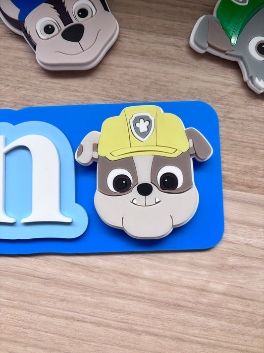 Rubble Paw Patrol Face