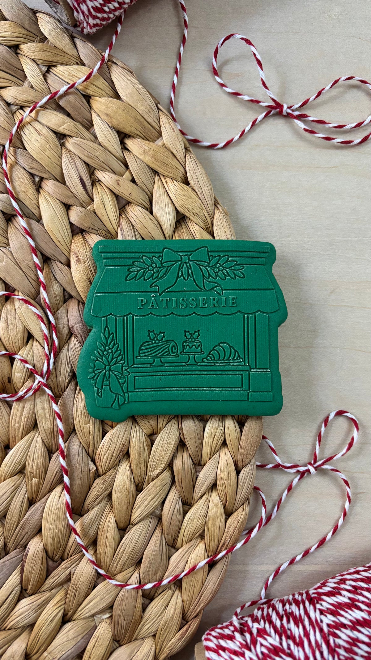 Le Monde de Mely | Christmas in Paris – Parisian Patisserie Cookie Stamp