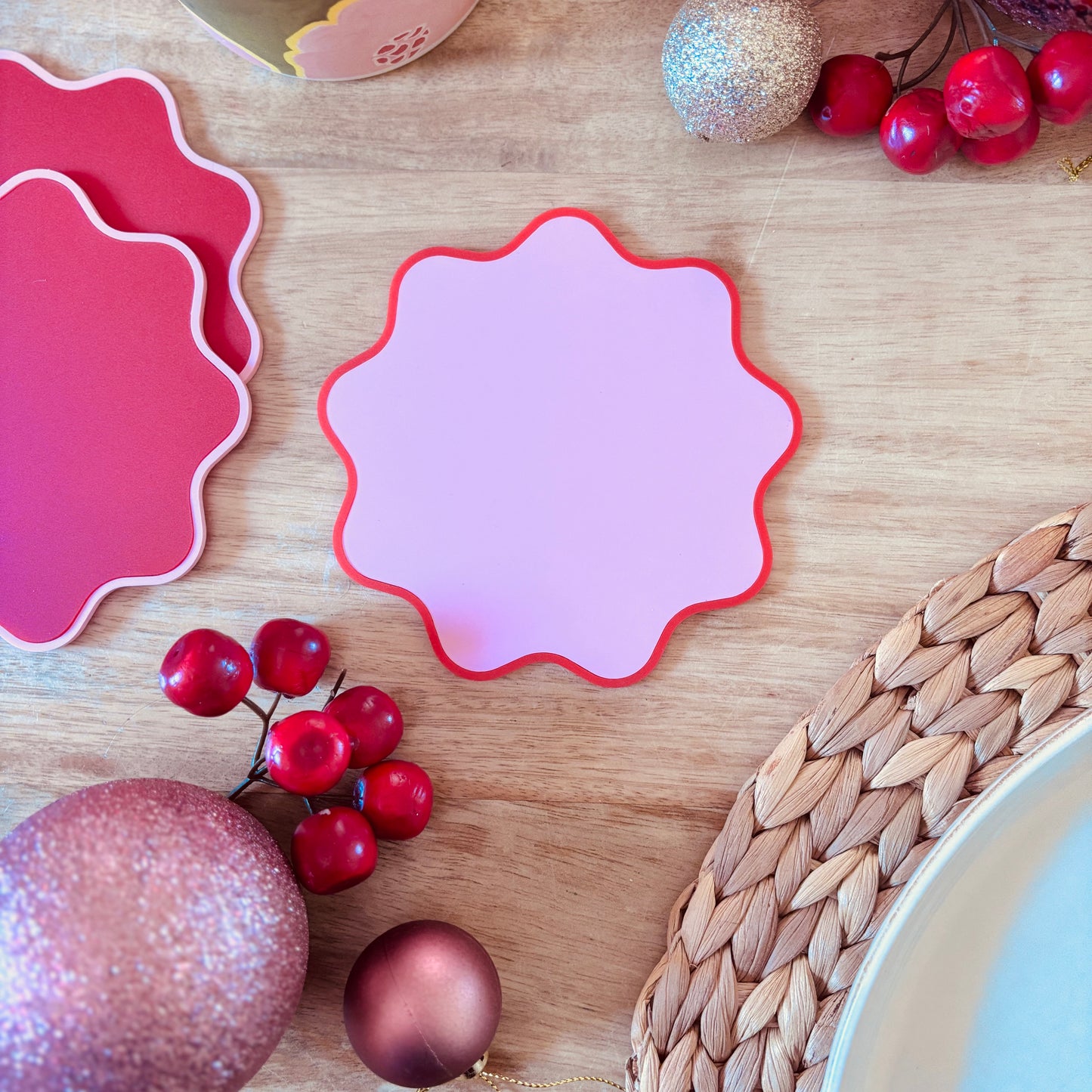 Wavy border Coasters