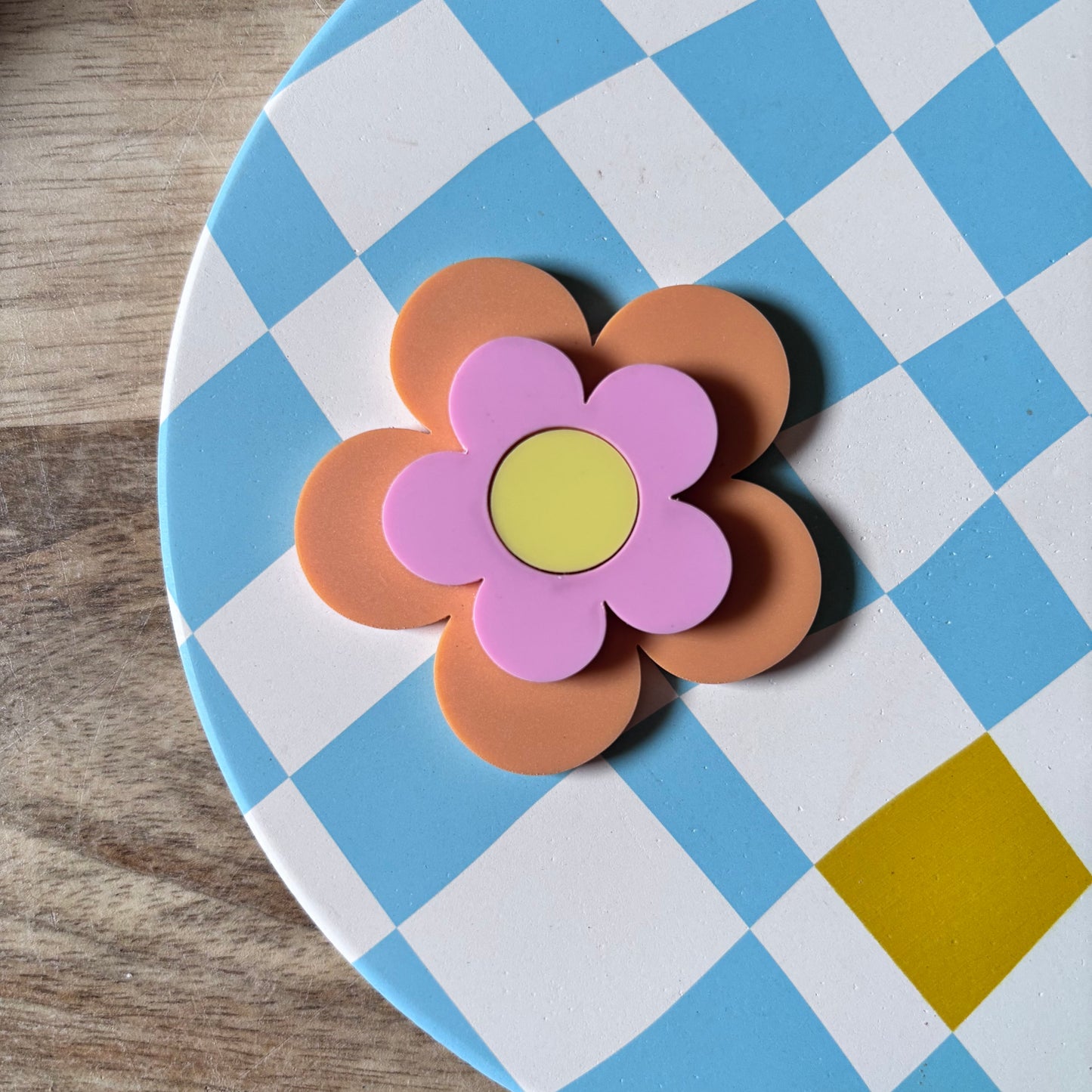 Retro Flower Charm