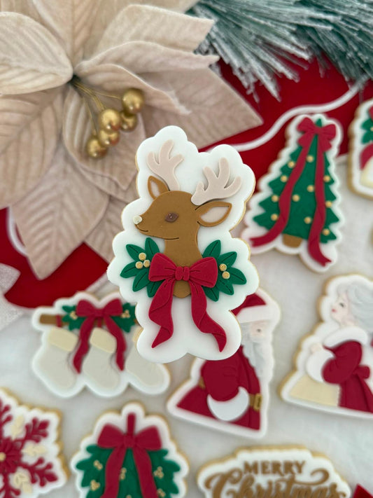 Le Monde de Mely | Classy Christmas – Christmas Deer Cookie Stamp & Cutter