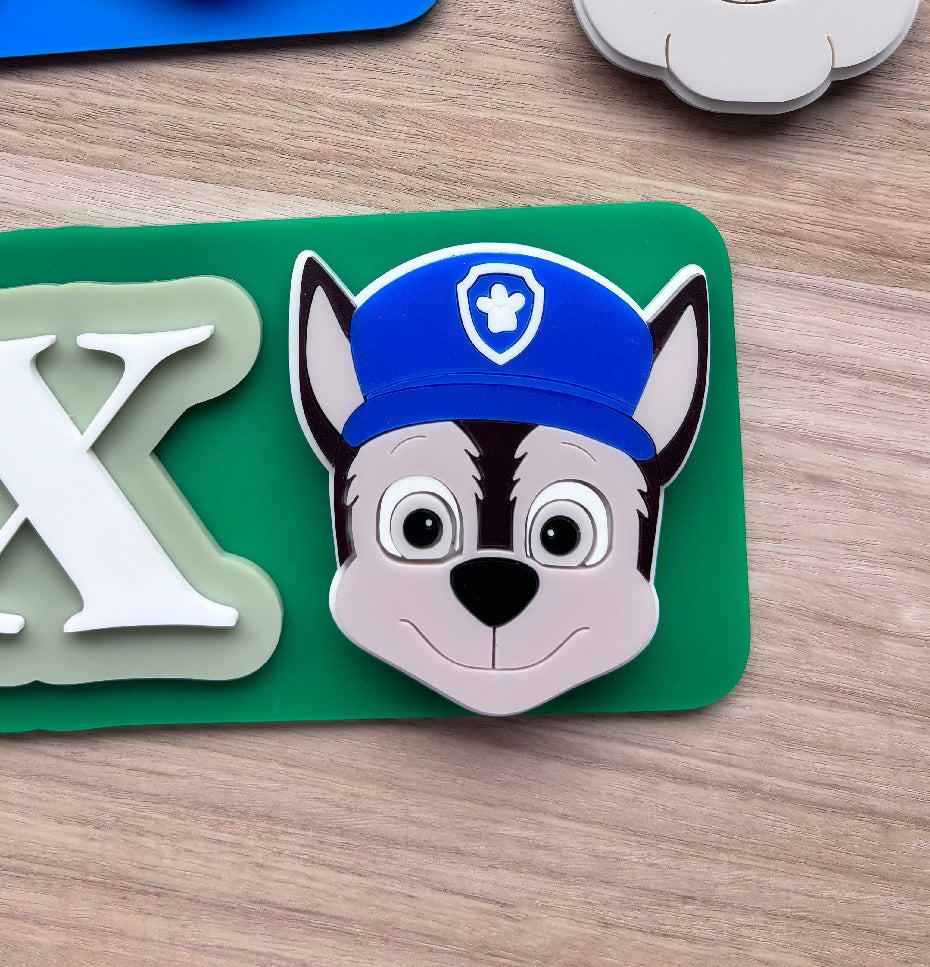 Chase Paw Patrol Face