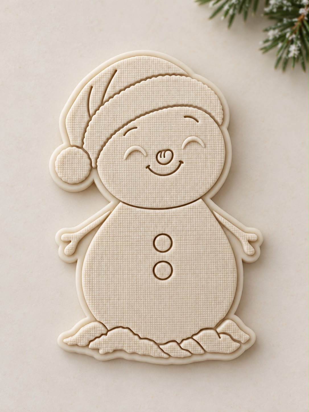 Le Monde de Mely | Classic Christmas – Snowman Cookie Stamp