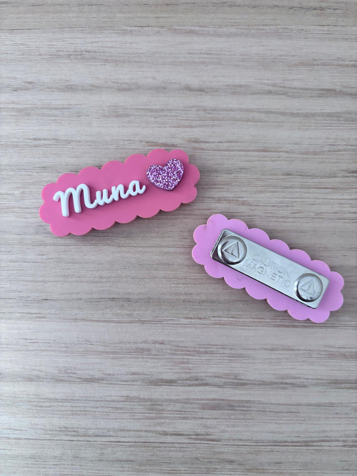 Name and Picture Badges