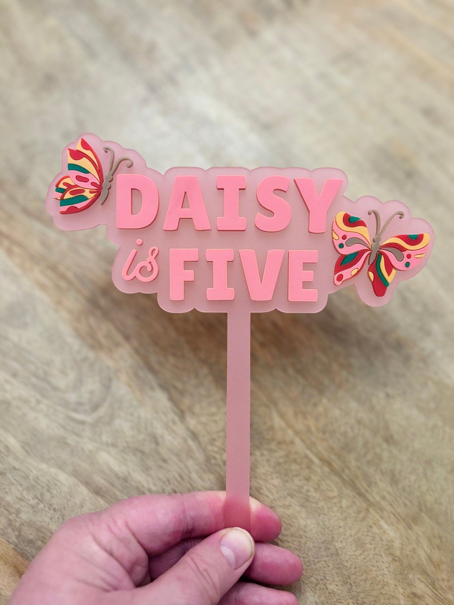 Butterfly Cake Topper