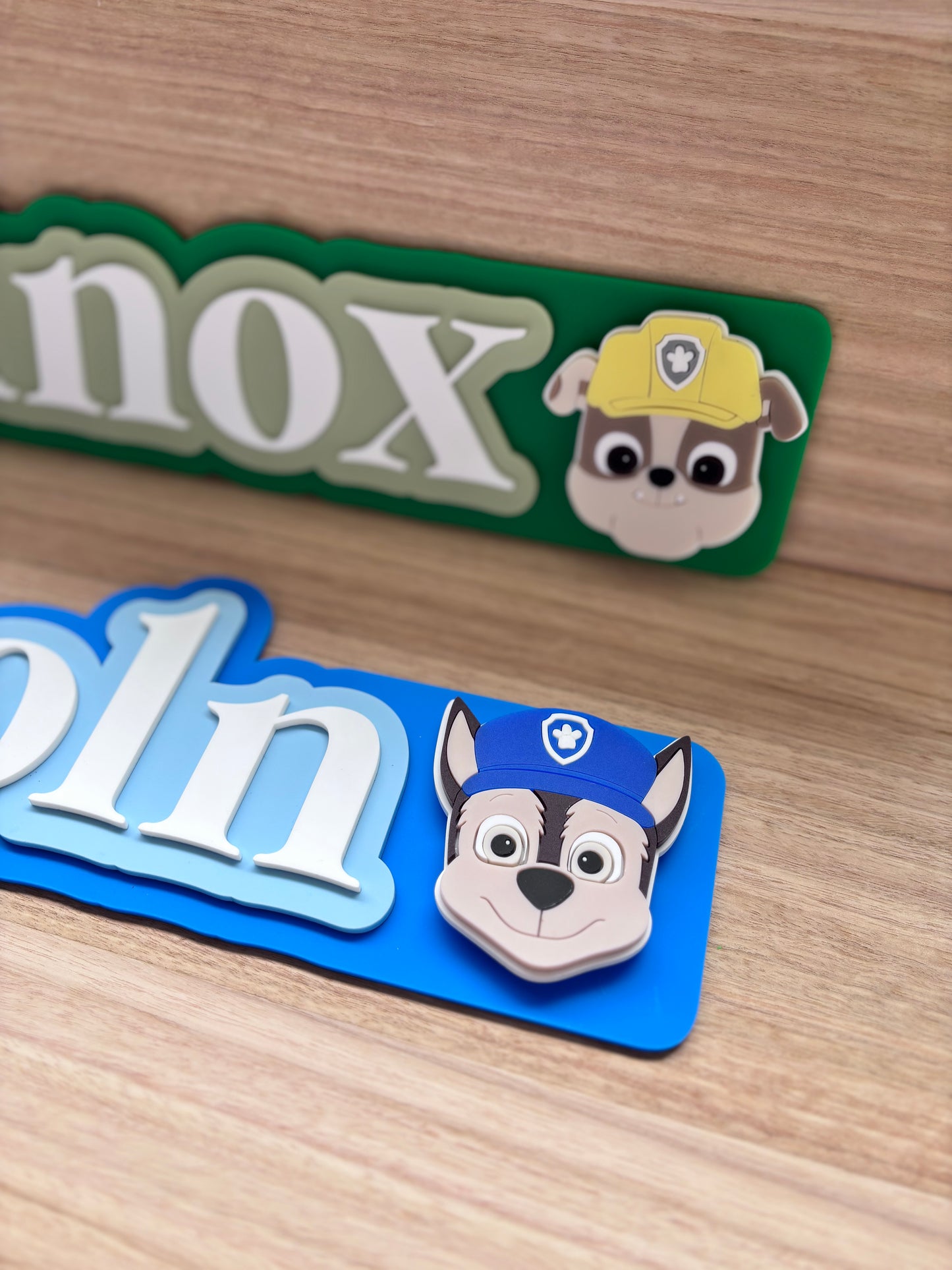 3 Layer Interchangeble Name Sign