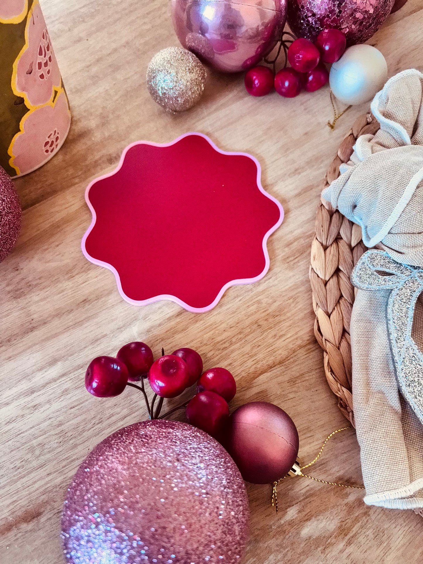 Wavy border Coasters