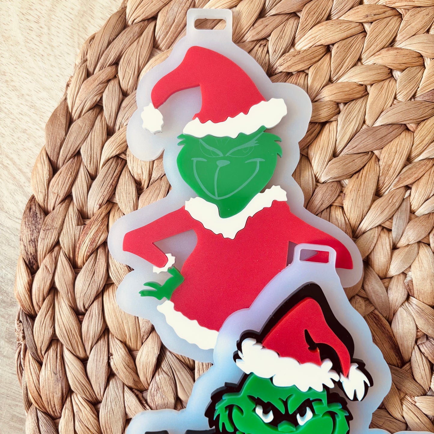 Christmas Grinch Ornament