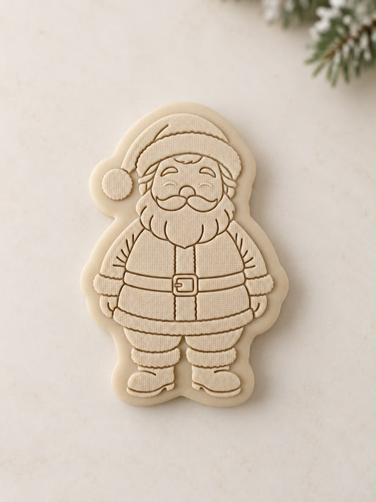 Le Monde de Mely | Classic Christmas – Santa Full Body Cookie Stamp