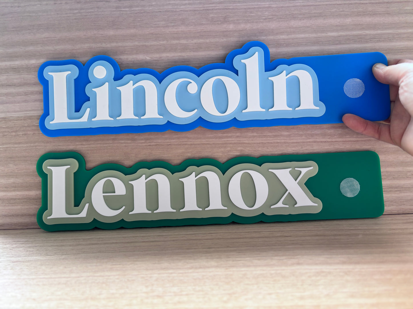 3 Layer Interchangeble Name Sign