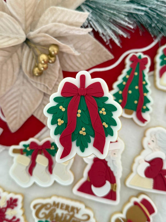 Le Monde de Mely | Classy Christmas – Christmas Bouquet Cookie Stamp & Cutter