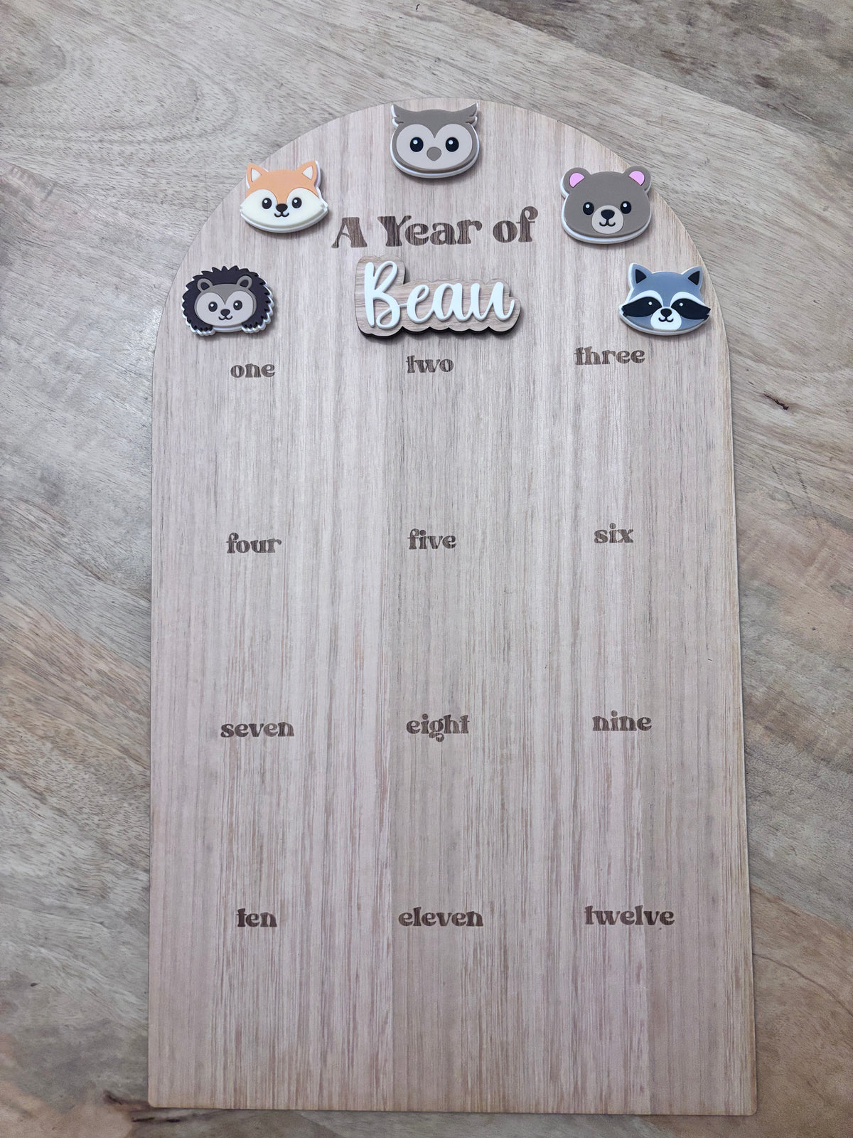 Charms Year of Wood Board