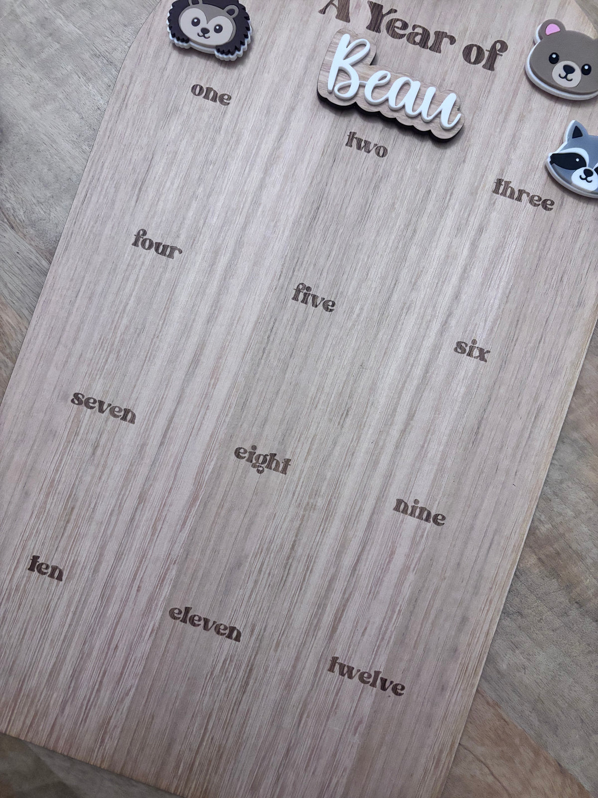 Charms Year of Wood Board