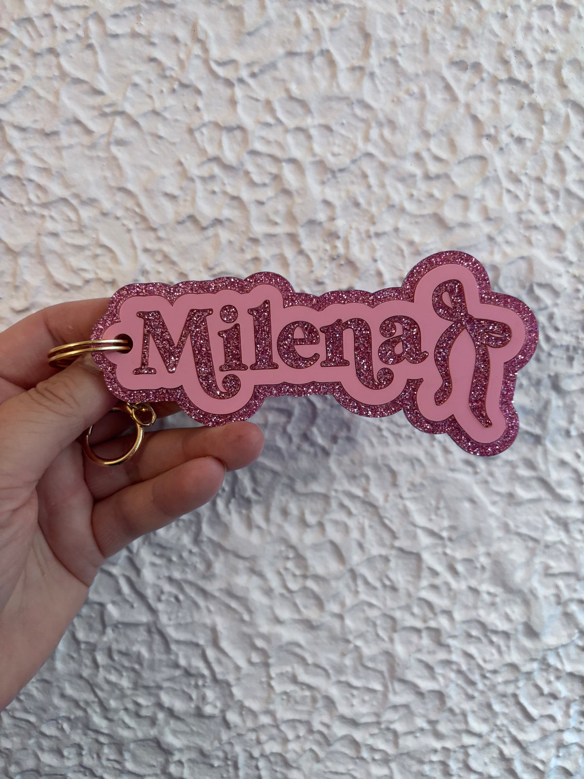 Bow Name Keyring