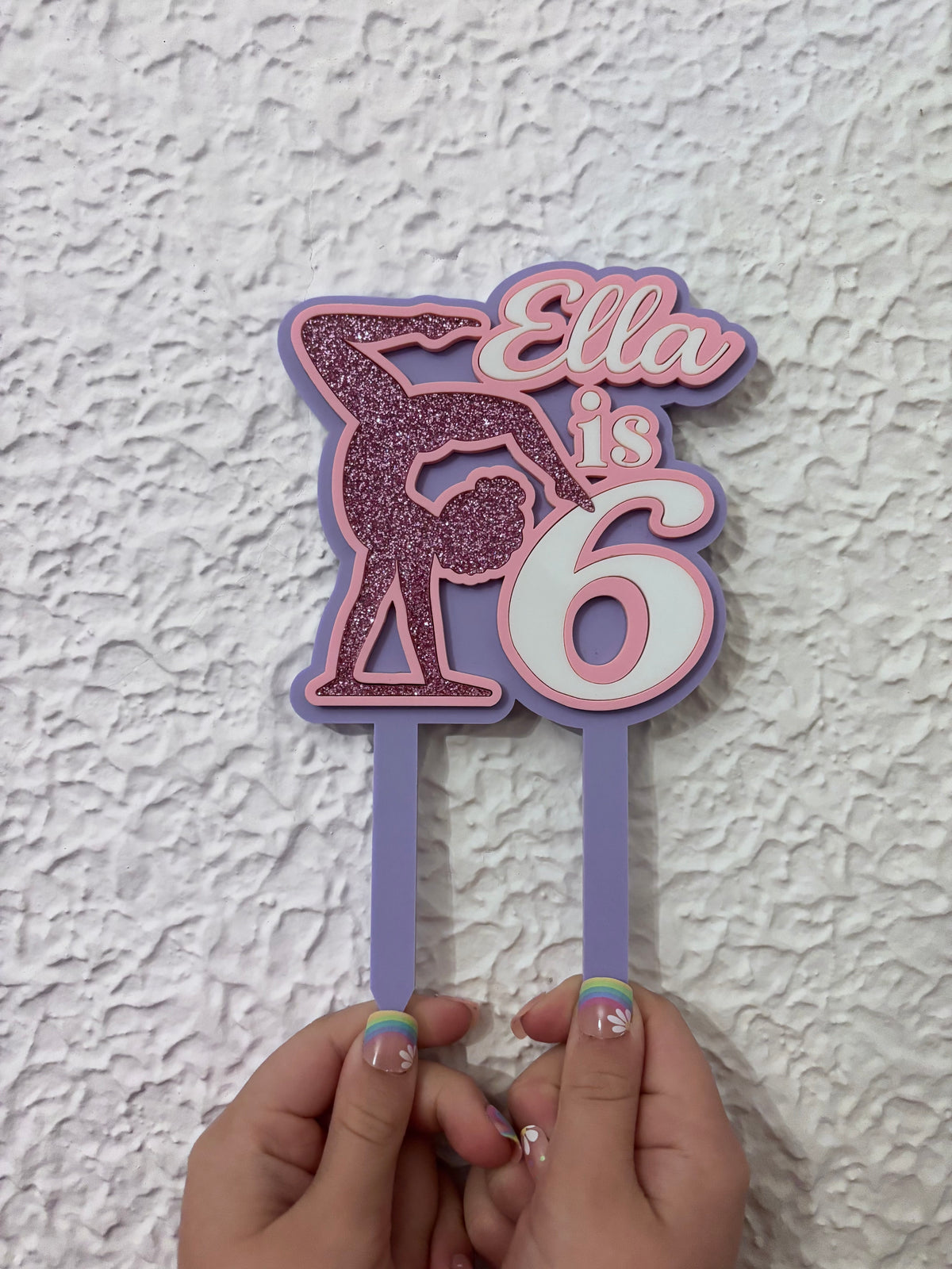 Gymnast Cake Topper
